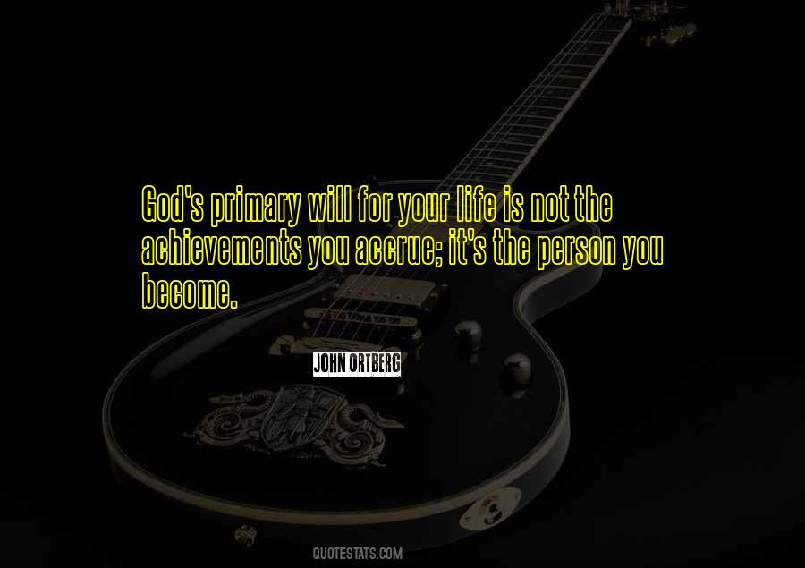 Person You Become Quotes #1446078