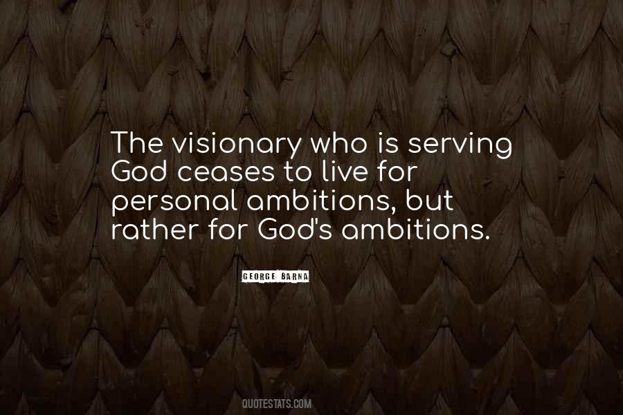 Personal Ambitions Quotes #1280554