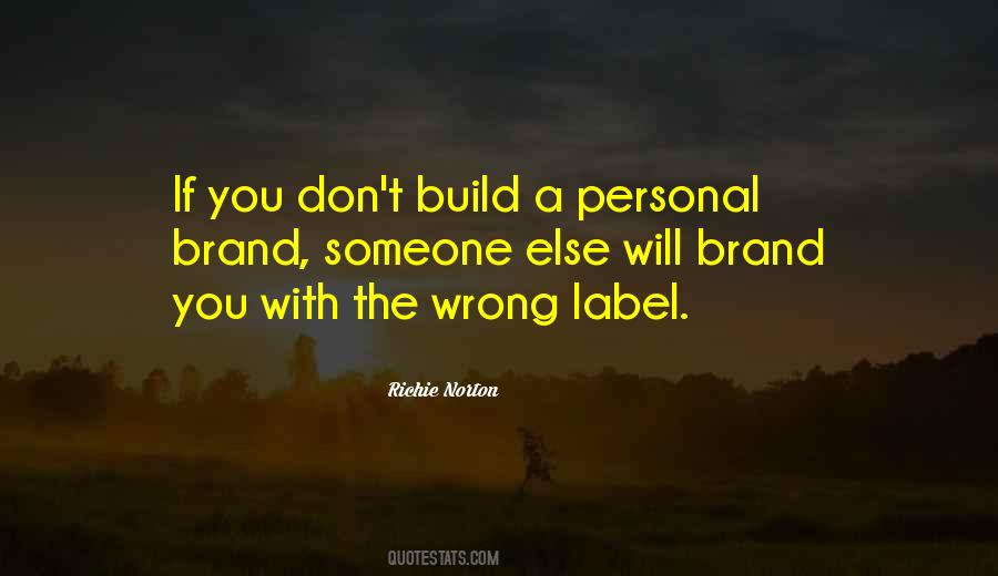 Personal Brand Quotes #1247035