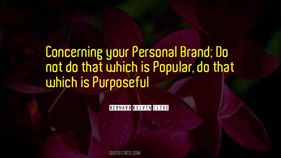 Personal Brand Quotes #674677