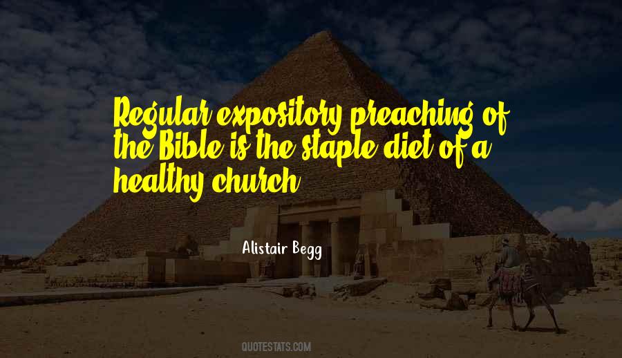 Quotes About Bible Preaching #1324690