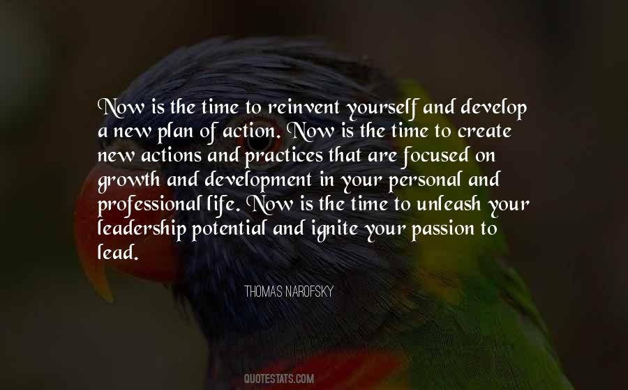 Personal Growth And Professional Development Quotes #469276