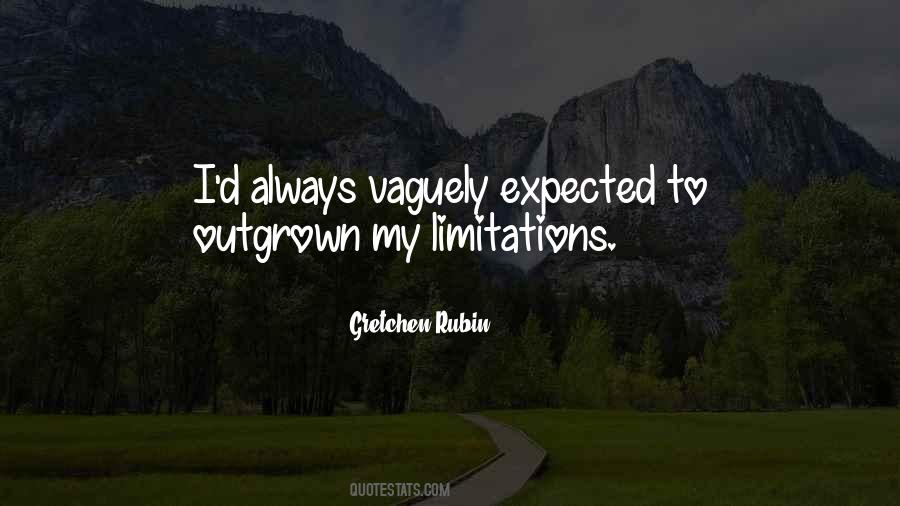 Personal Limitations Quotes #62515