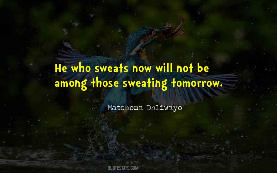 Quotes About Sweats #1208391