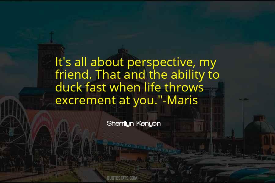 Perspective About Life Quotes #279867