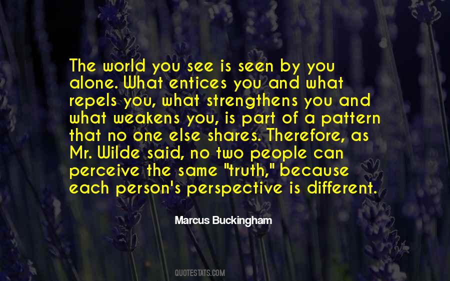 Perspective Of The World Quotes #330308