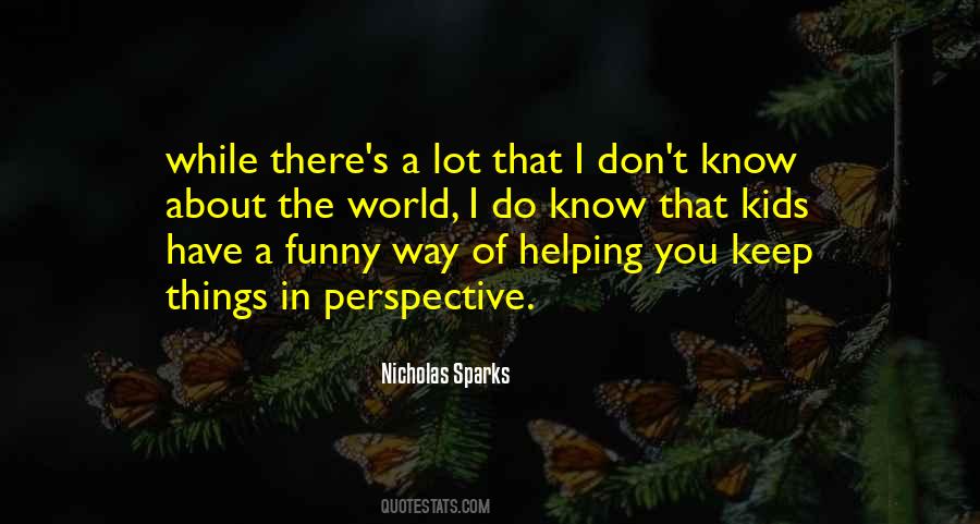 Perspective Of The World Quotes #536756