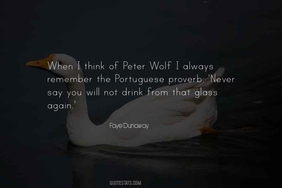 Peter And The Wolf Quotes #1536418