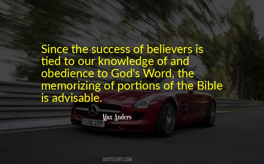 Quotes About Bible Obedience #802152