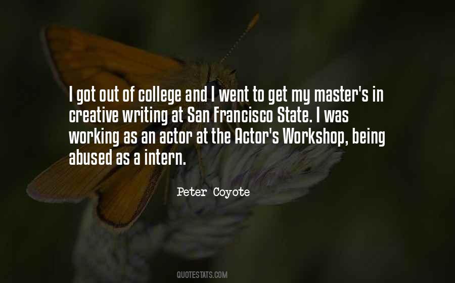 Peter Francisco Quotes #530014