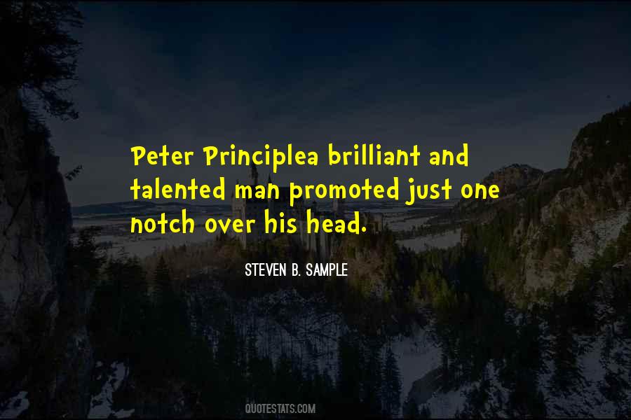 Peter Principle Quotes #1402325