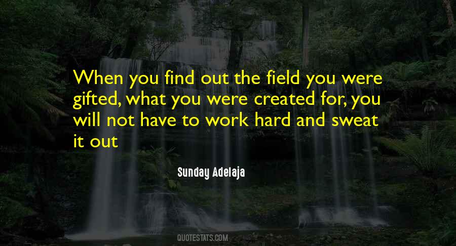 Quotes About Sweat And Hard Work #1513738