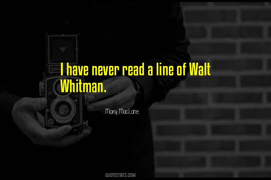 Quotes About Whitman #230253