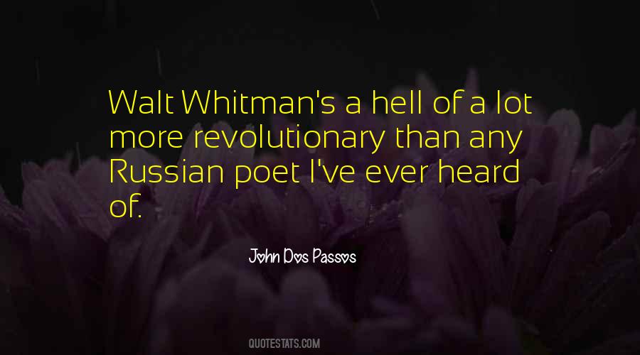 Quotes About Whitman #674931