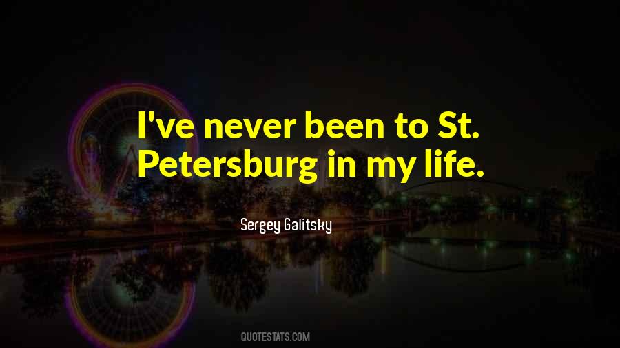Petersburg Quotes #676877