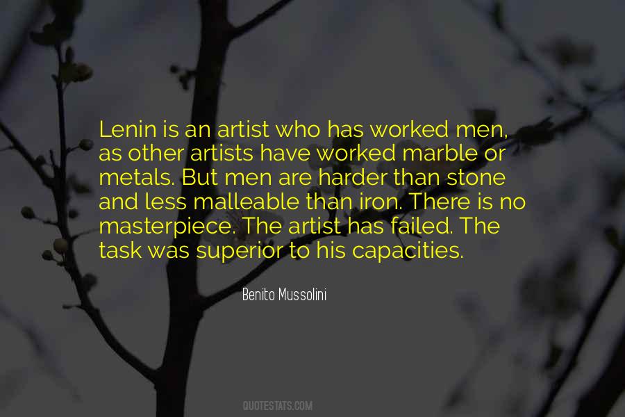 Quotes About Benito Mussolini #1142031