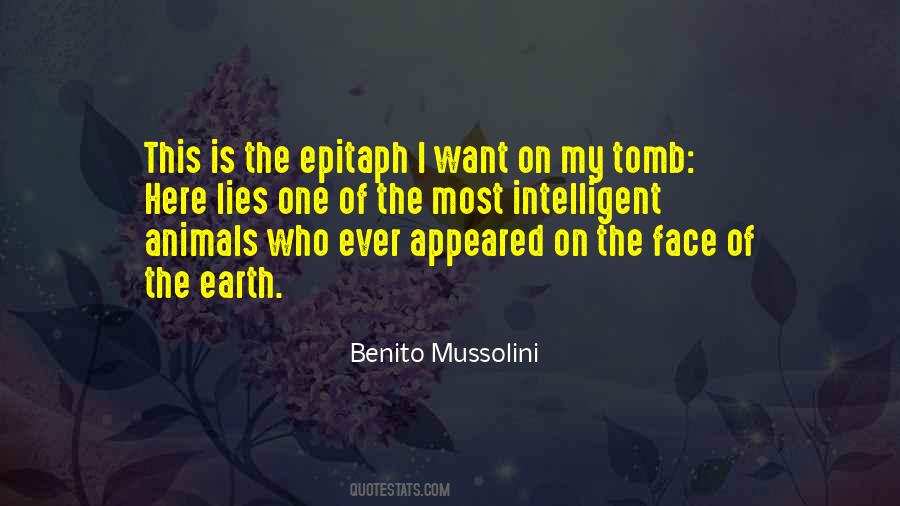 Quotes About Benito Mussolini #323155