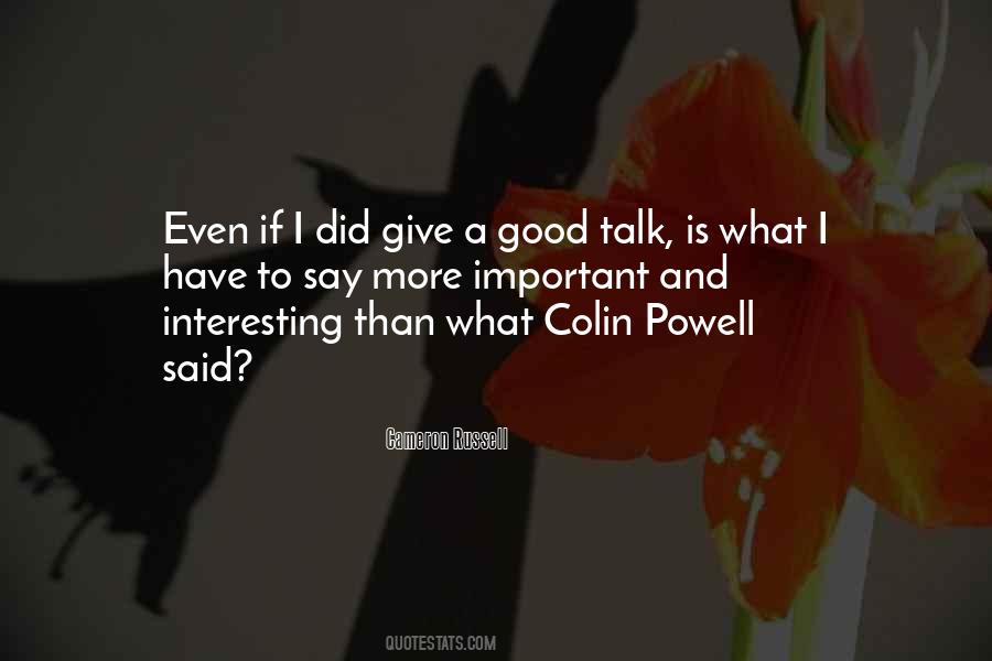 Quotes About Colin Powell #760268