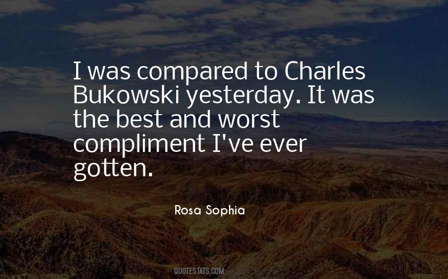 Quotes About Bukowski #1685334