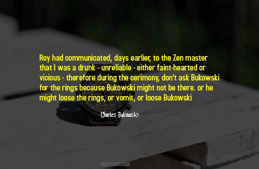 Quotes About Bukowski #697125