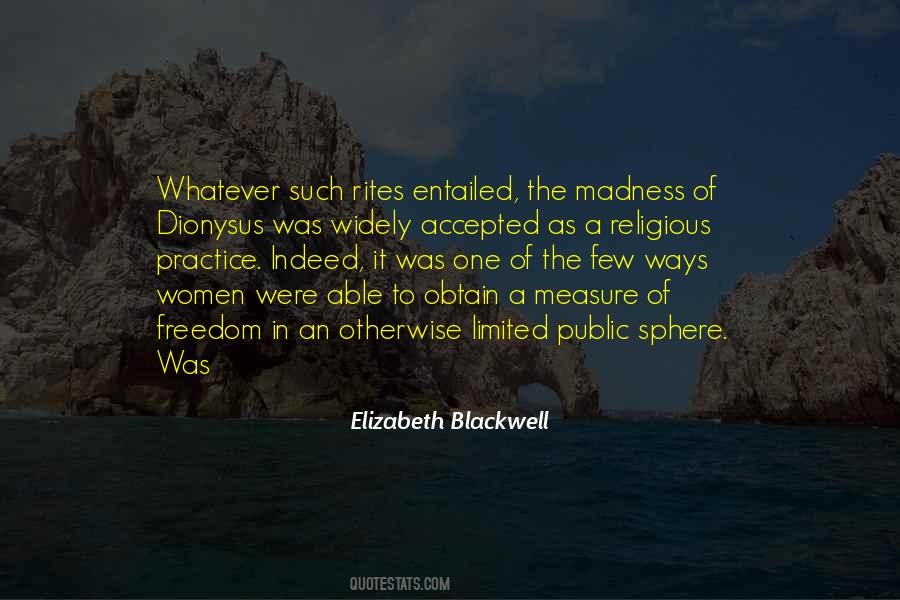 Quotes About Elizabeth Blackwell #1246231