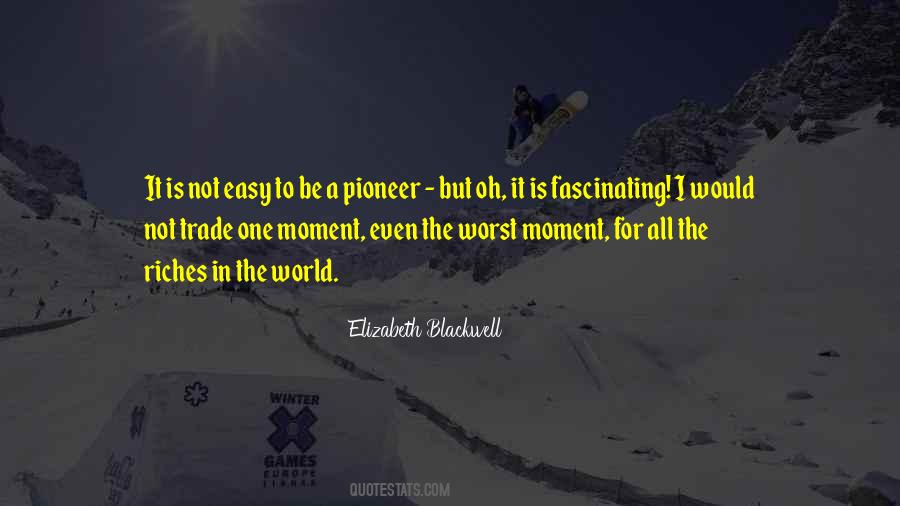 Quotes About Elizabeth Blackwell #242945