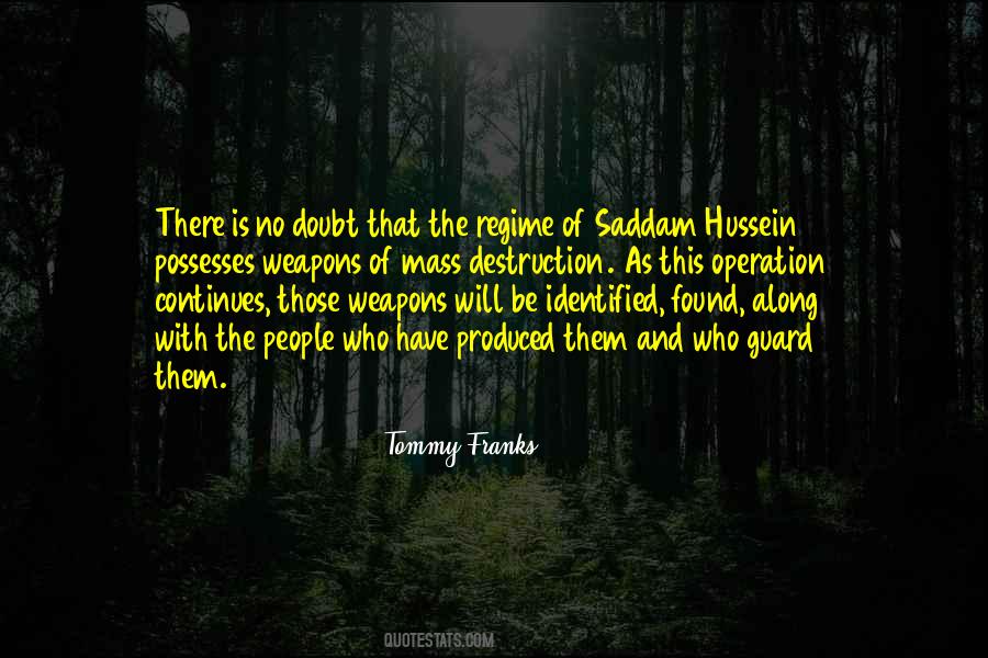 Quotes About Saddam Hussein #1126185