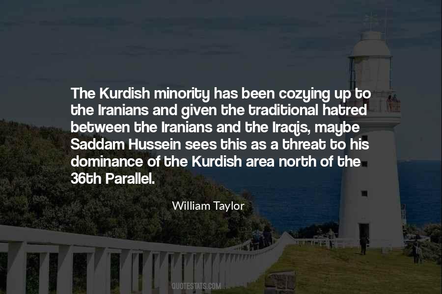 Quotes About Saddam Hussein #1365440
