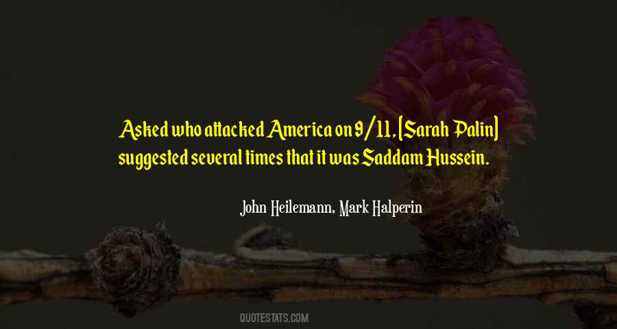 Quotes About Saddam Hussein #1686251