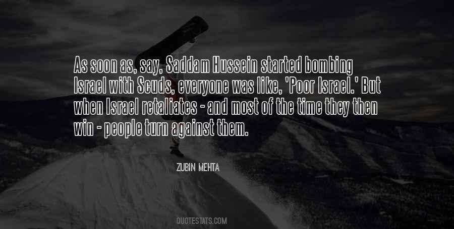 Quotes About Saddam Hussein #1721192