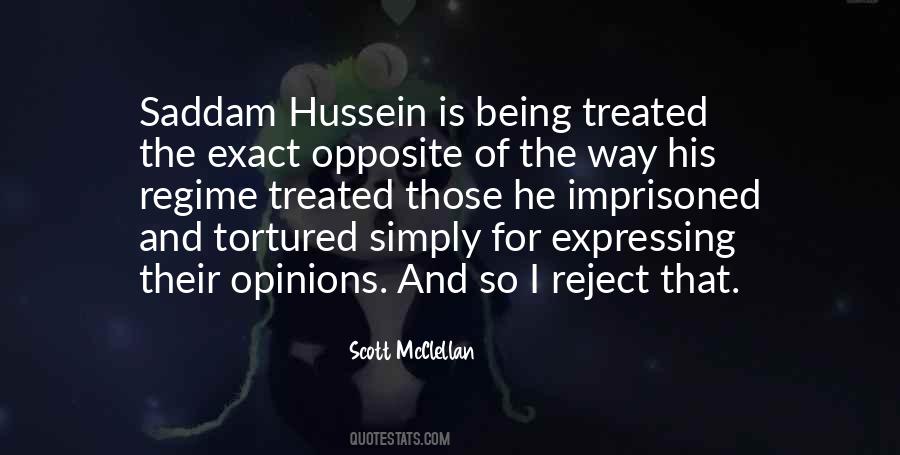 Quotes About Saddam Hussein #1760252