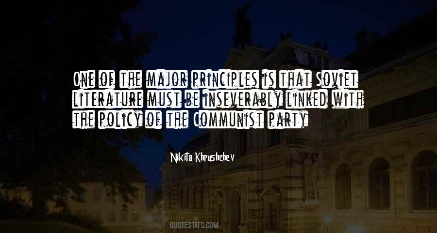 Quotes About Nikita Khrushchev #607623