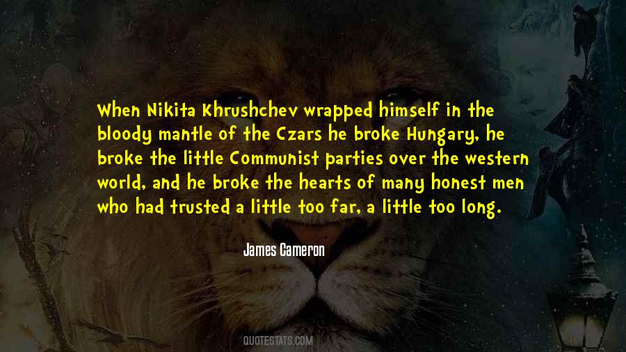 Quotes About Nikita Khrushchev #919082
