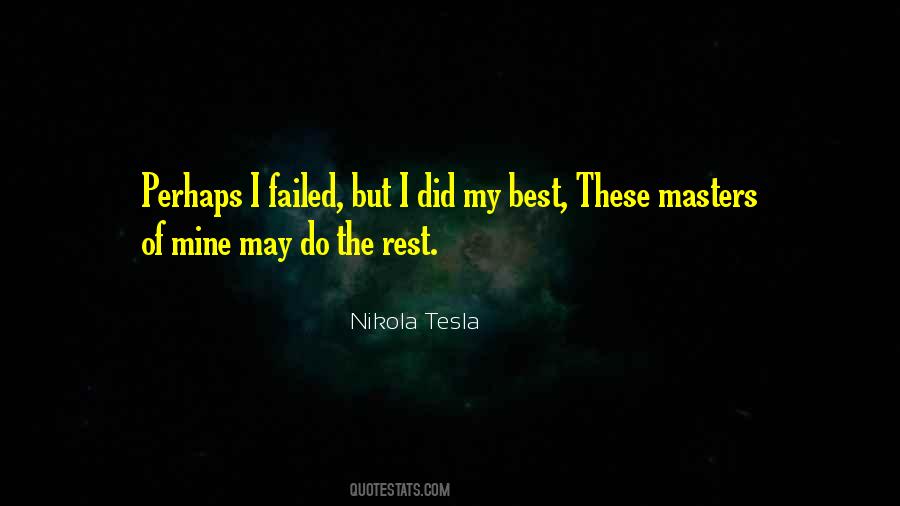 Quotes About Tesla #547237