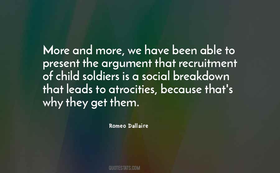 Quotes About Romeo Dallaire #1225782