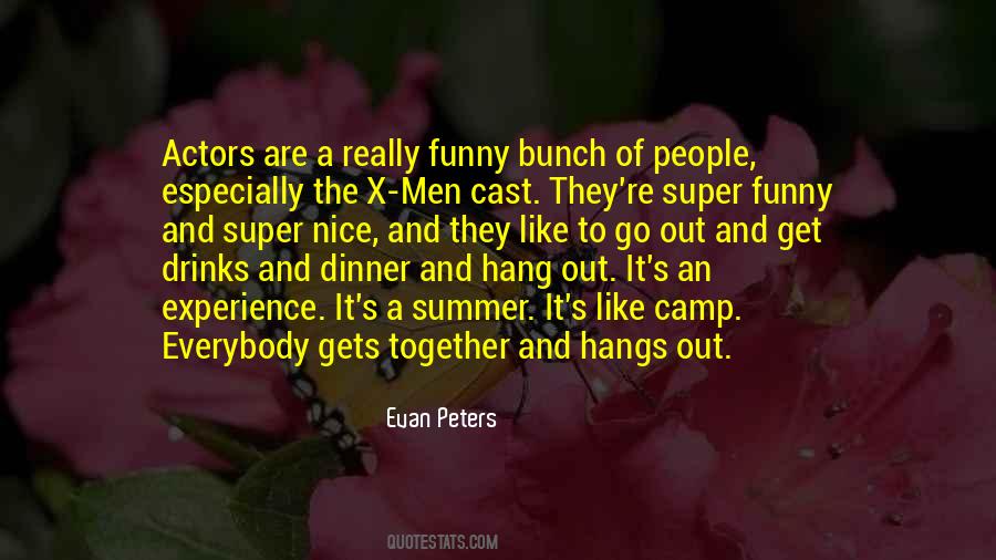 Quotes About Evan Peters #1665849