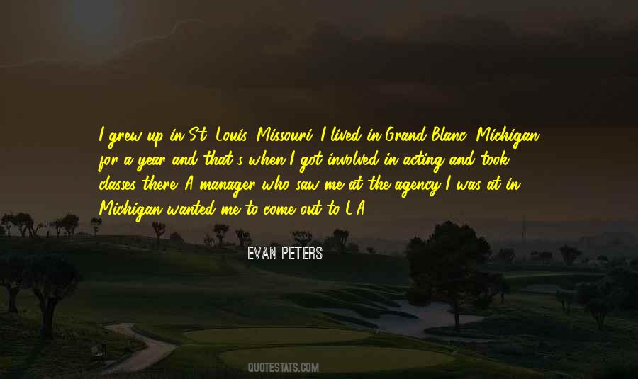 Quotes About Evan Peters #190545