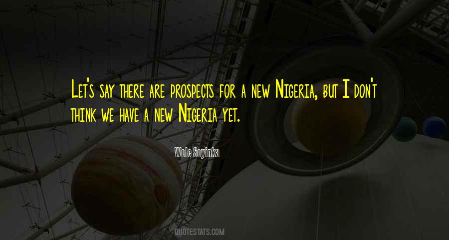 Quotes About Nigeria #59706