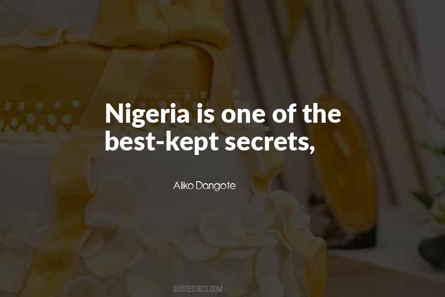 Quotes About Nigeria #599669