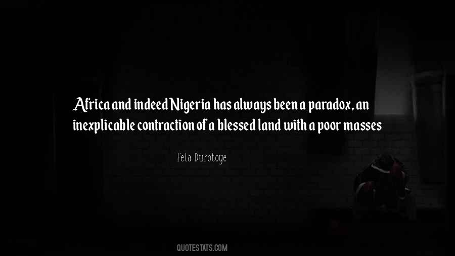 Quotes About Nigeria #739595