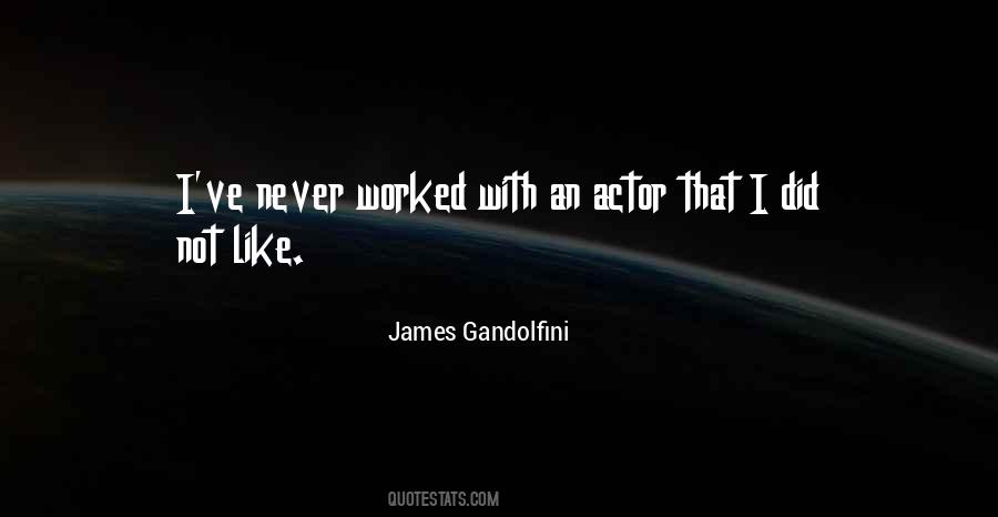 Quotes About James Gandolfini #1639040