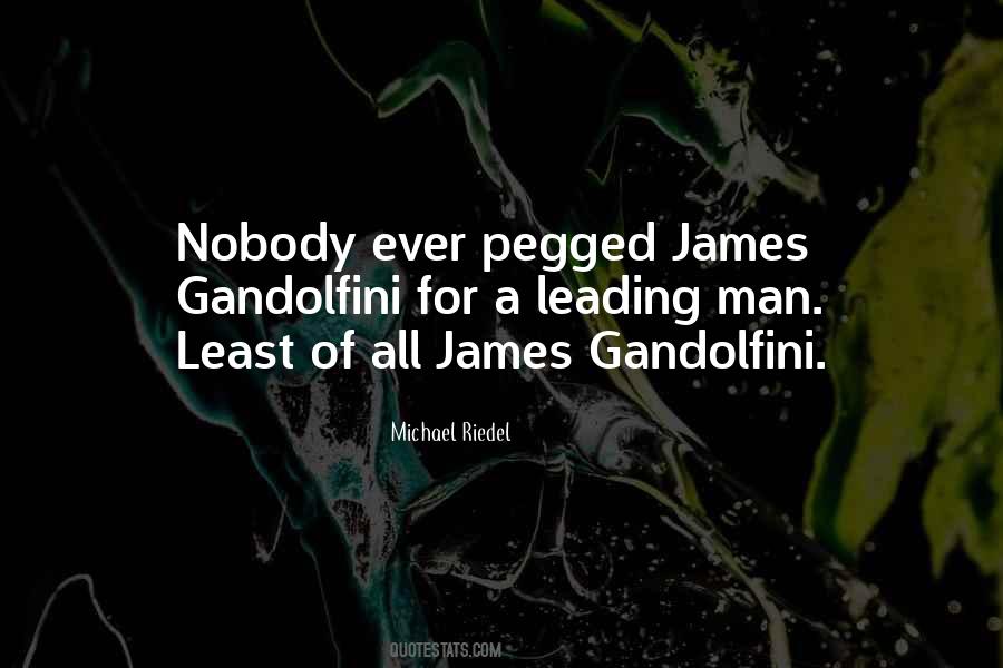 Quotes About James Gandolfini #952616