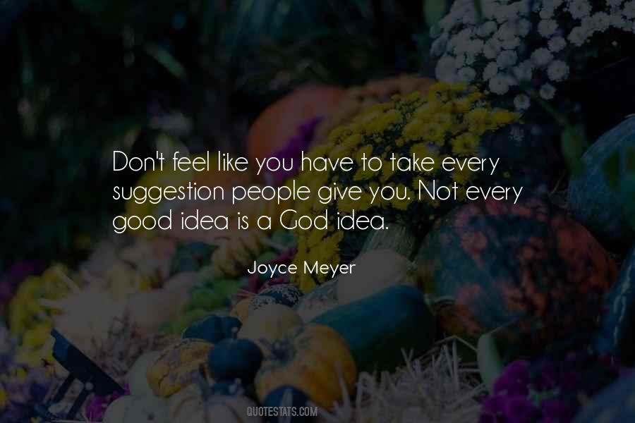 Quotes About Joyce Meyer #11144