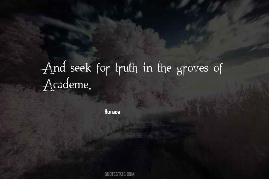 Quotes About Academe #1214297