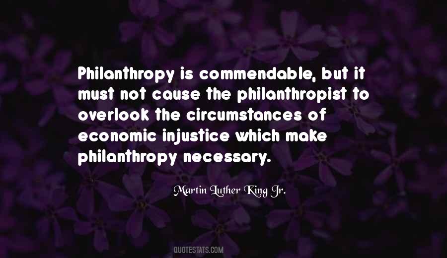 Philanthropist Quotes #1261759