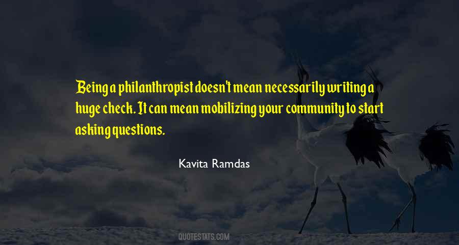 Philanthropist Quotes #1369702