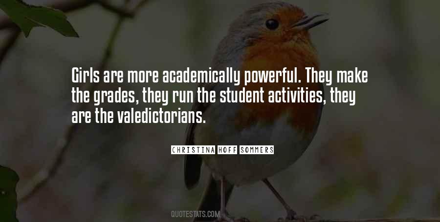 Quotes About Academically #733370