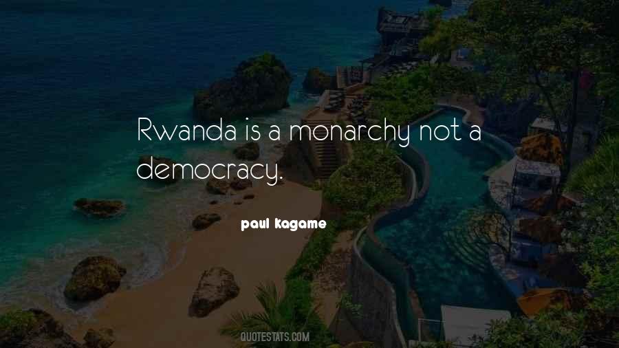 Quotes About Paul Kagame #128878