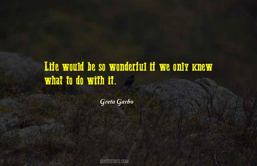 Quotes About Greta Garbo #1613052