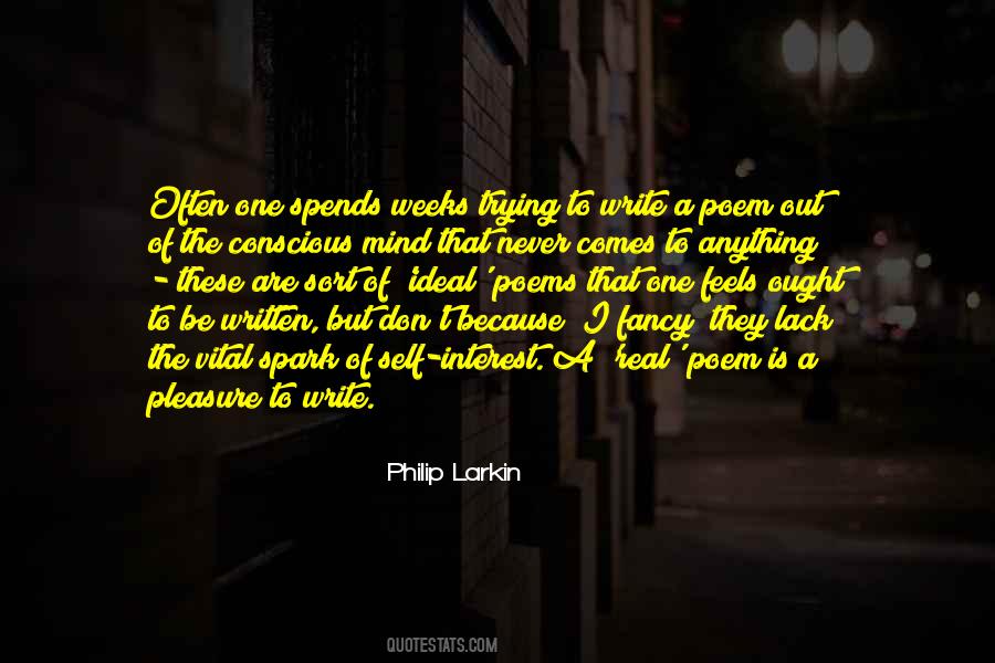 Philip Larkin's Quotes #126673